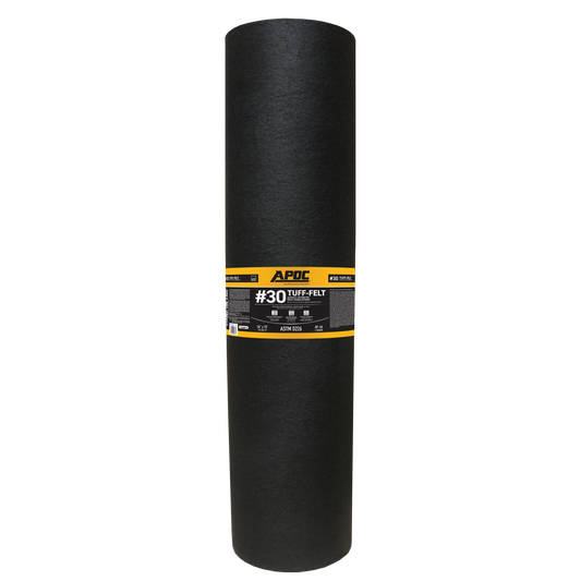 APOC<sup>®</sup> 26 #30 Tuff-Felt<sup>™</sup> Premium Asphalt Saturated Roof Underlayment