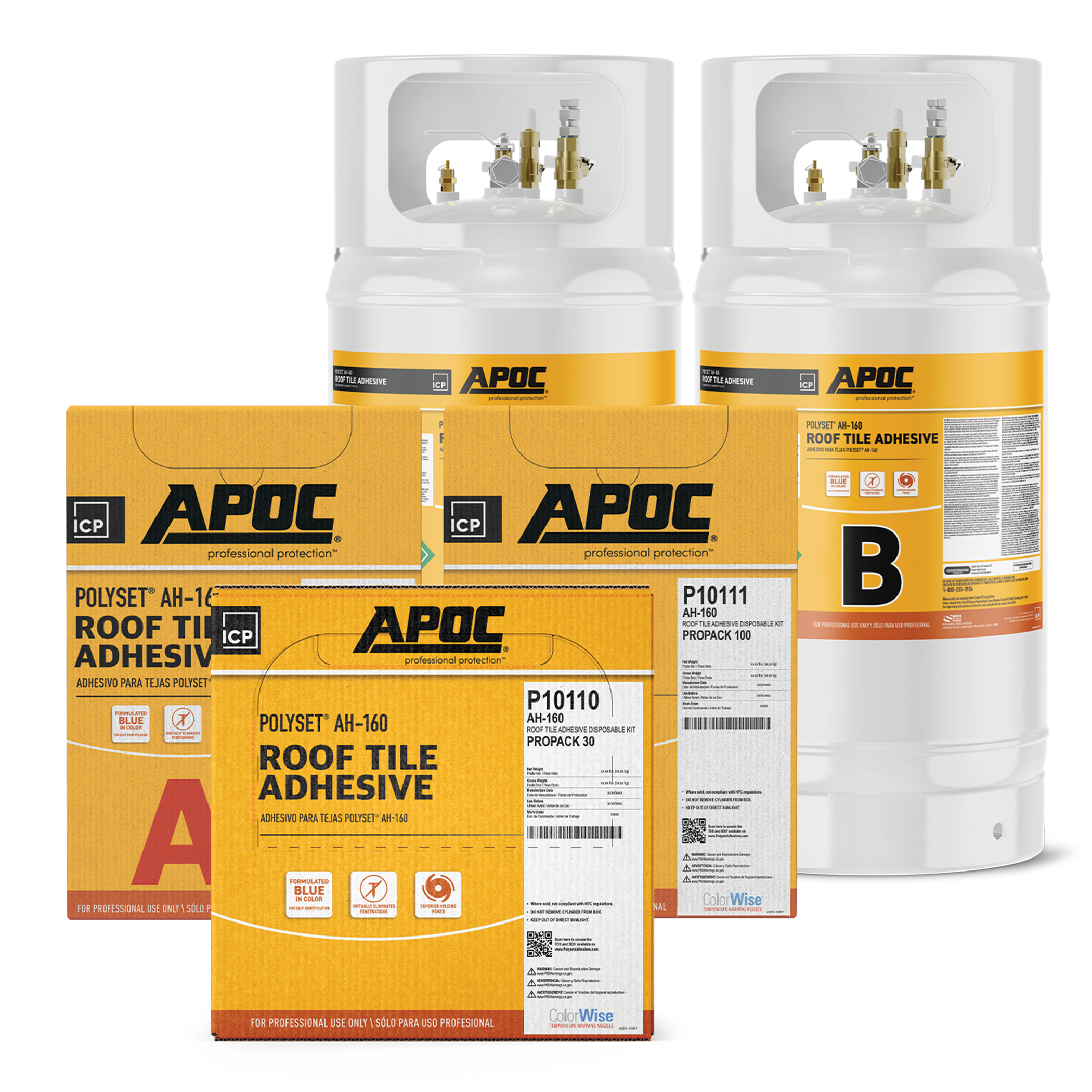 APOC® Polyset® AH-160 Roof Tile Adhesive