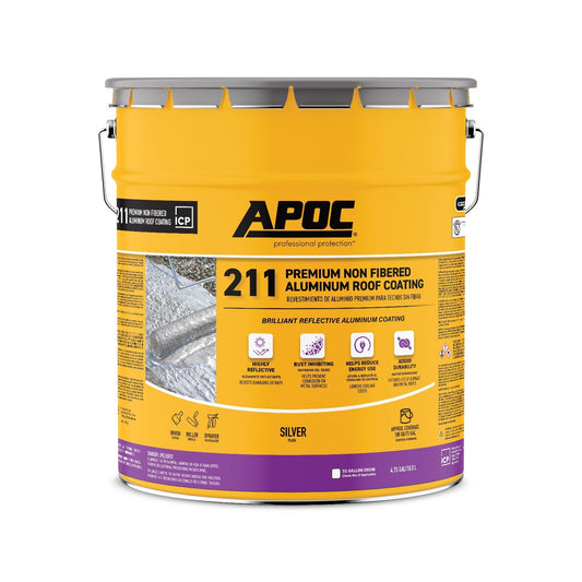 APOC<sup>®</sup> 211 Premium Non-Fibered Aluminum Roof Coating