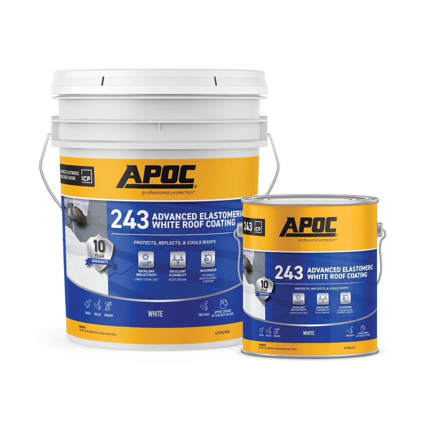 APOC<sup>®</sup> 243<br>Advanced Elastomeric White Roof Coating