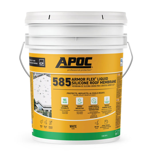 APOC<sup>®</sup> 585 Armor Flex<sup>®</sup> Liquid Silicone Roof Membrane