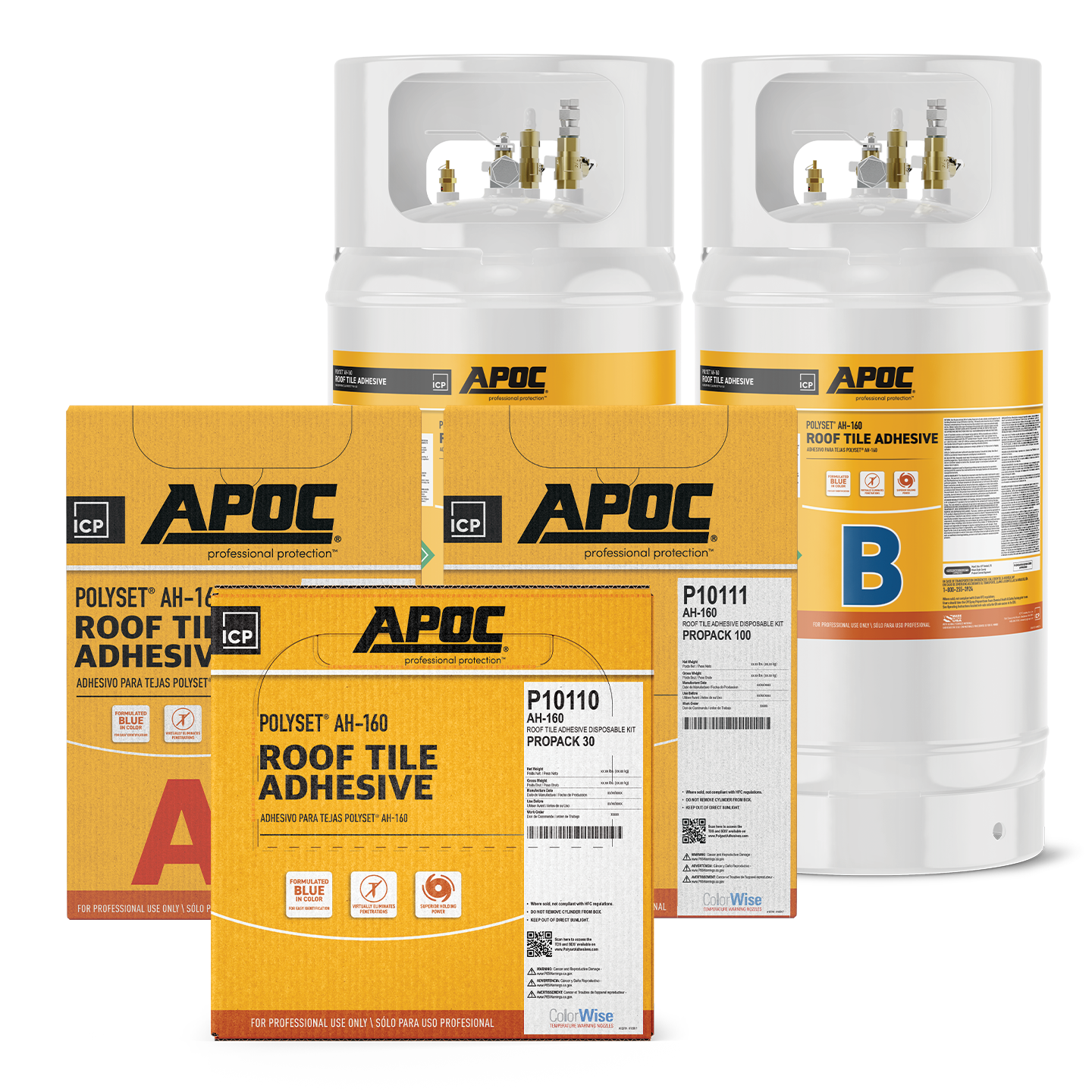 APOC® Polyset® AH-160 Roof Tile Adhesive