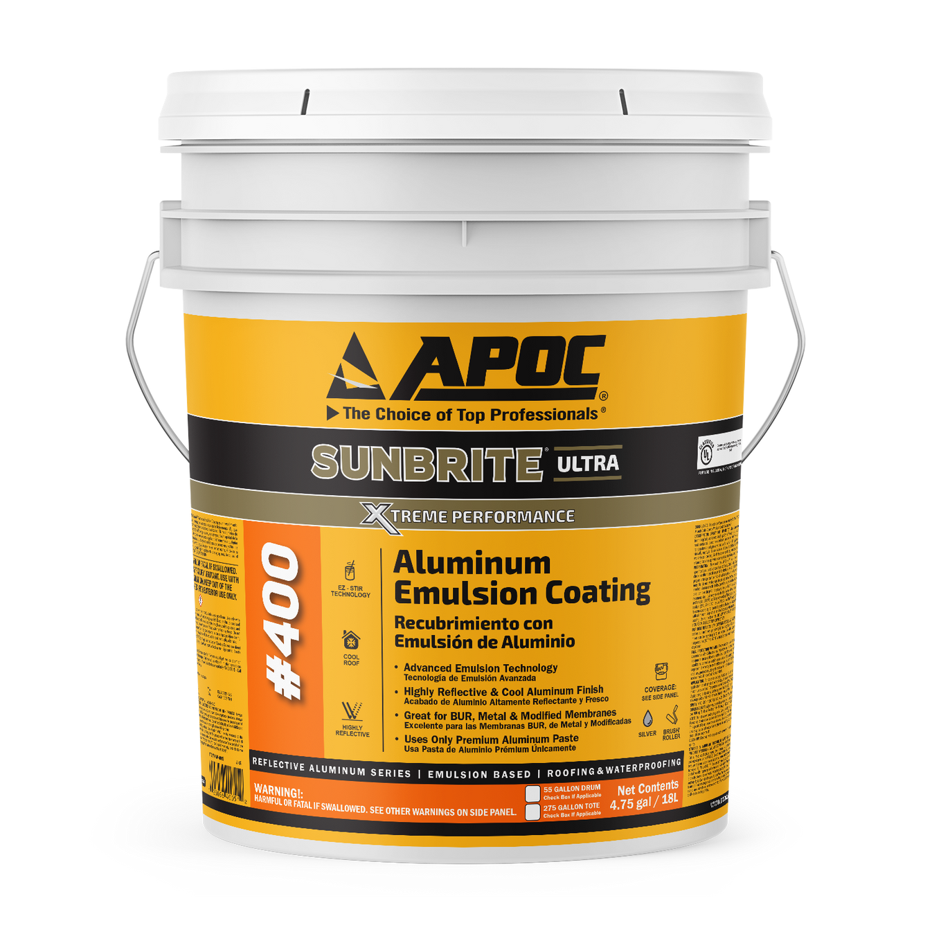 APOC®400 Sunbrite® Ultra Aluminum Emulsion Coating