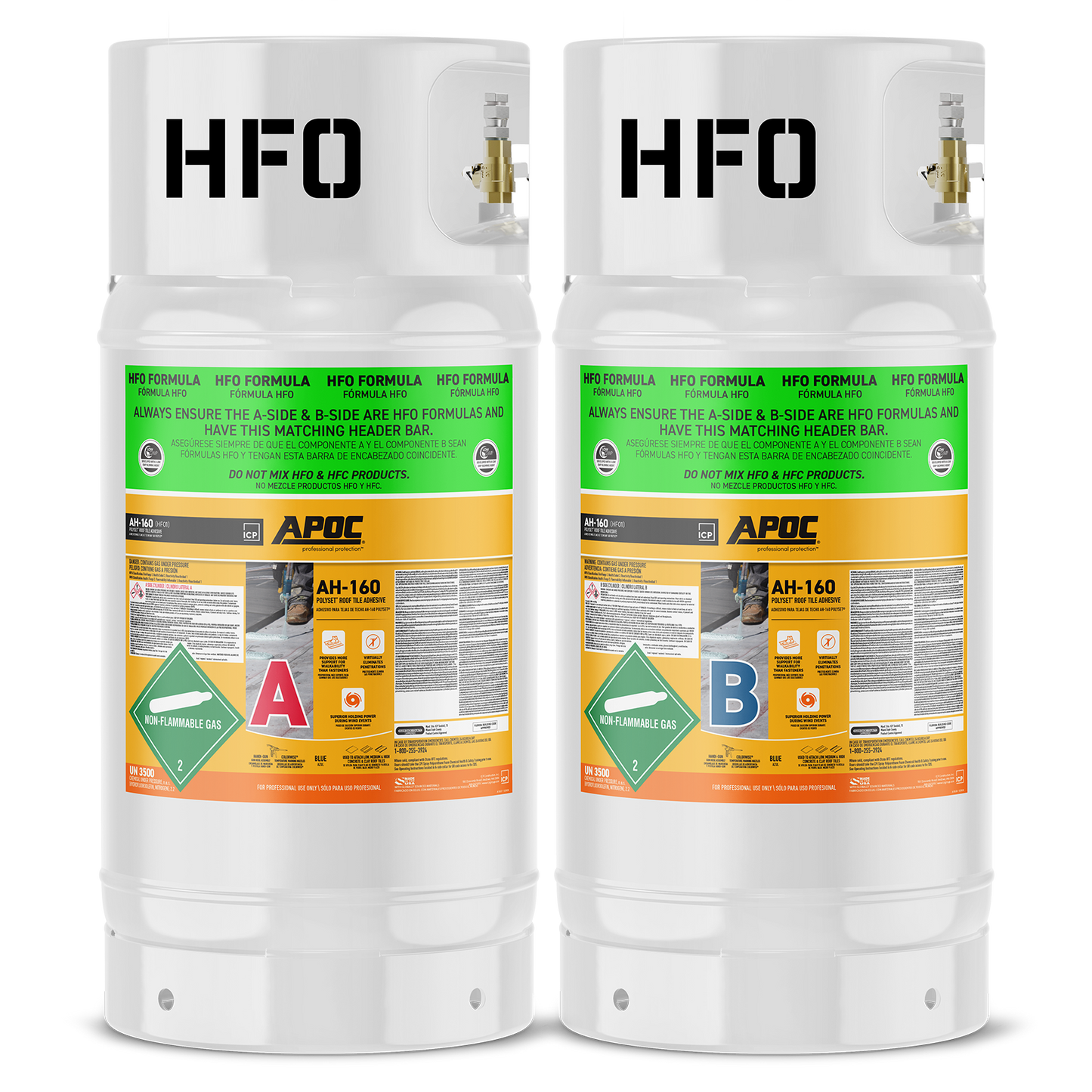 APOC® Polyset® AH-160 Roof Tile Adhesive (HFO)