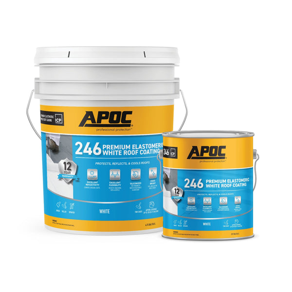 APOC® 246Premium Elastomeric White Roof Coating