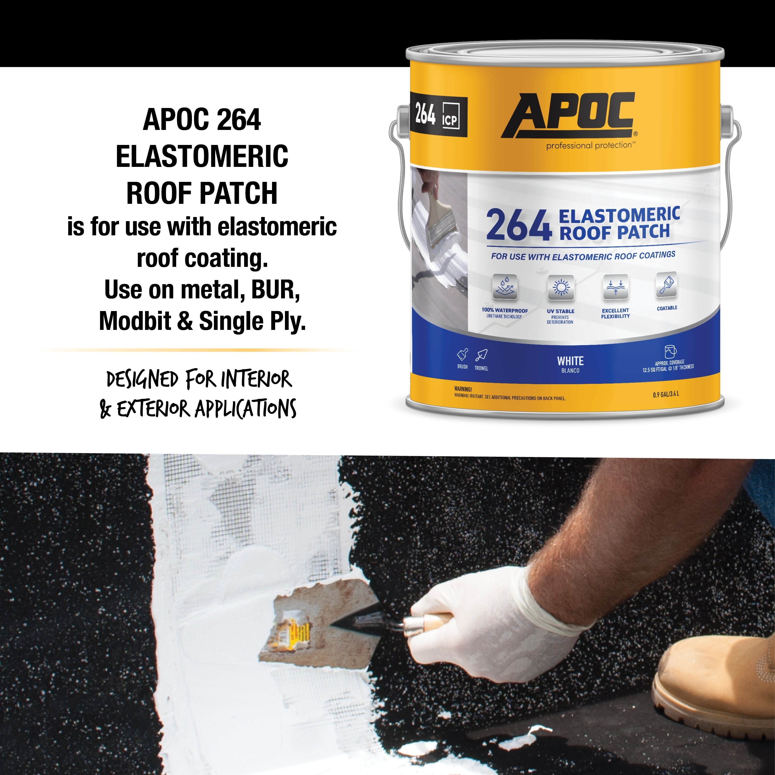 APOC® 264Elastomeric Roof Patch
