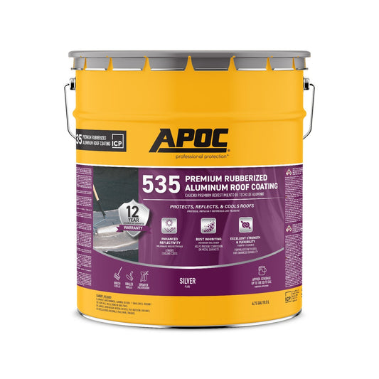 APOC<sup>®</sup> 535 Premium Rubberized Aluminum Roof Coating
