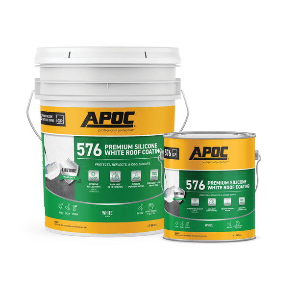 APOC® 576Premium Silicone White Roof Coating