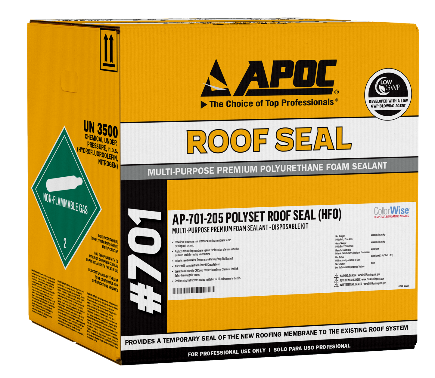 APOC<sup>®</sup> 701 Polyset<sup>®</sup> Roof Seal
