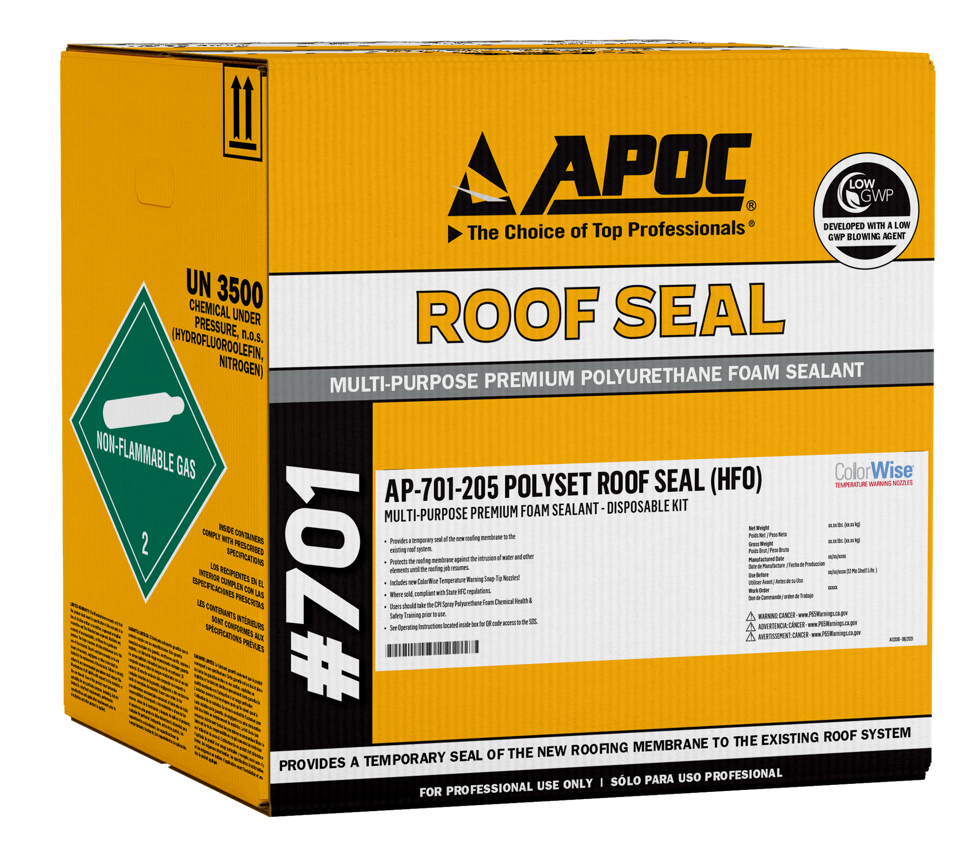 APOC® 701 POLYSET ROOF SEAL (HFO)