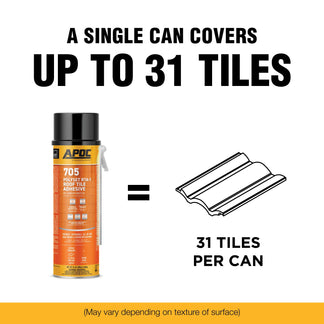 APOC 705 POLYSET RTA-1 ROOF TILE ADHESIVE
