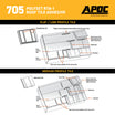 APOC 705 POLYSET RTA-1 ROOF TILE ADHESIVE