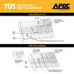 APOC 705 POLYSET RTA-1 ROOF TILE ADHESIVE