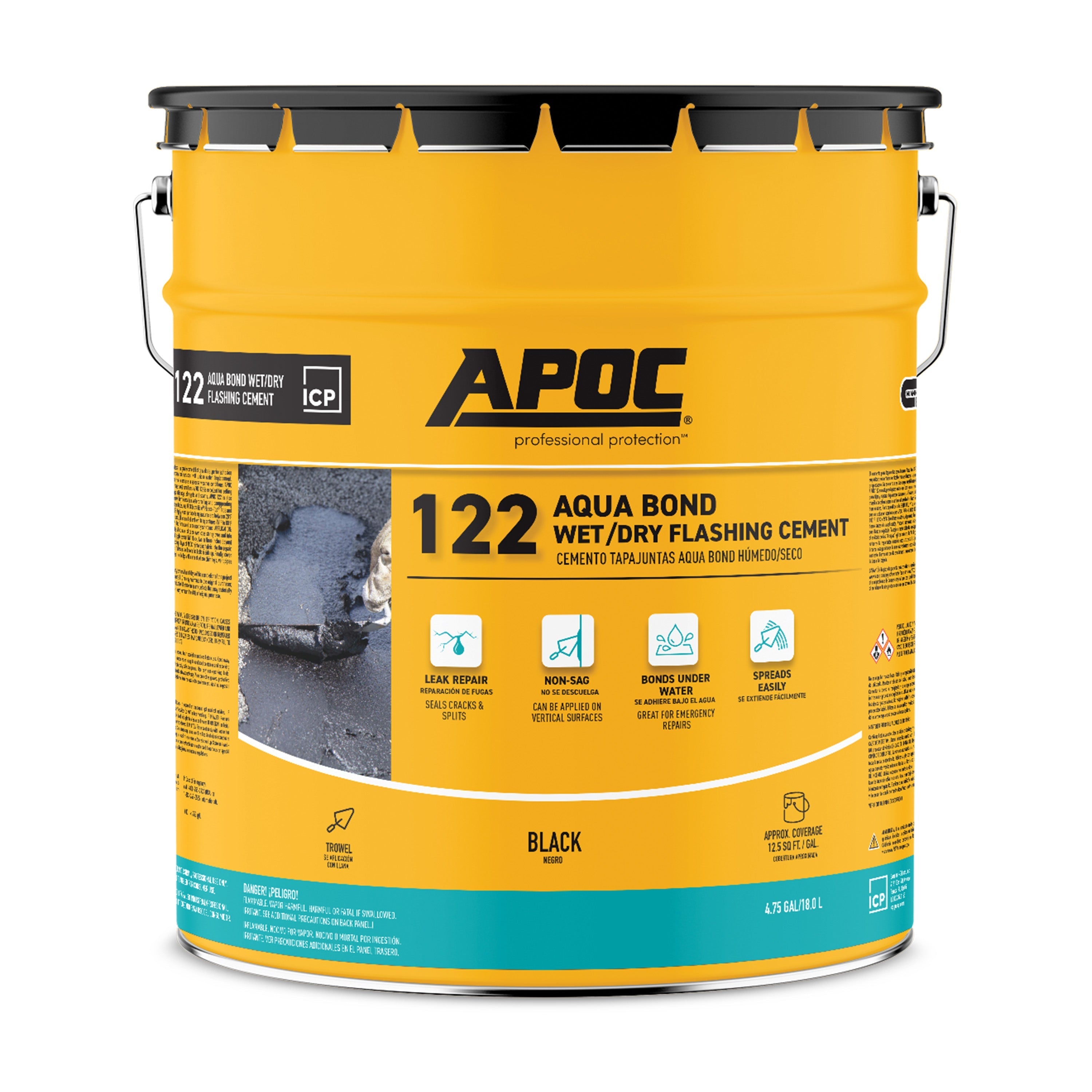 Apoc® 122 Aqua Bond Wet Dry Flashing Cement