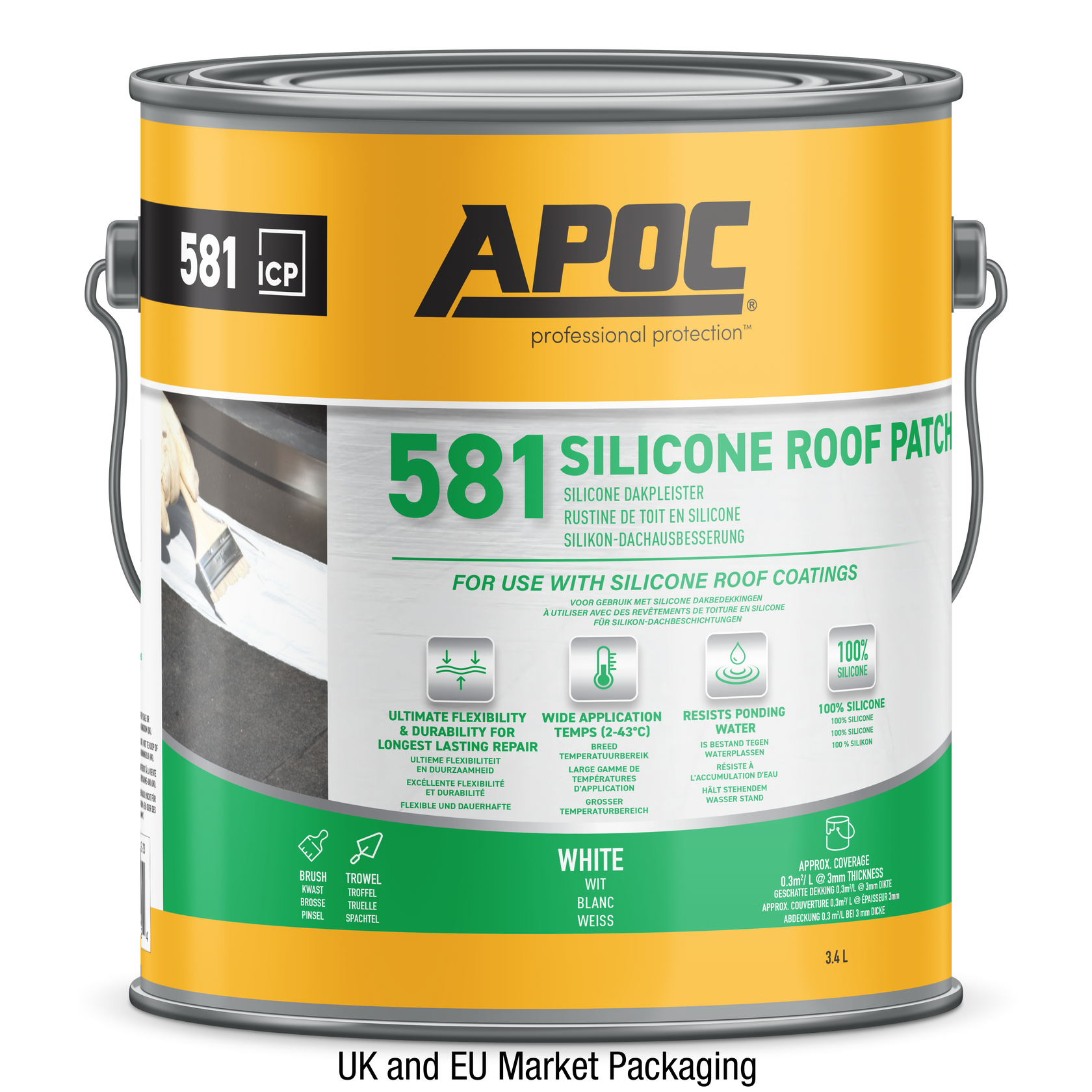 APOC®581Silicone Roof Patch