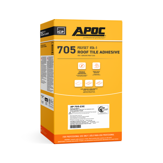 APOC 705 POLYSET RTA-1 ROOF TILE ADHESIVE
