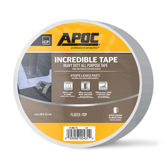 APOC<sup>®</sup> Incredible<sup>®</sup> Tape<br>Heavy Duty All Purpose Fleece-Top Tape