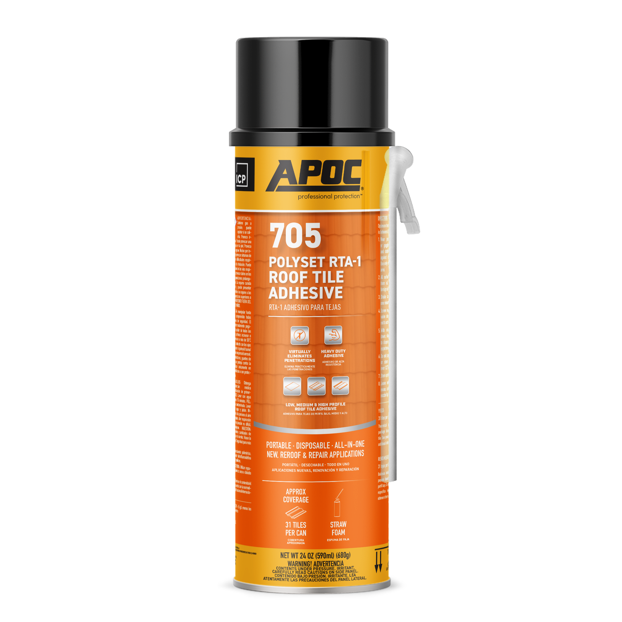 APOC 705 POLYSET RTA-1 ROOF TILE ADHESIVE