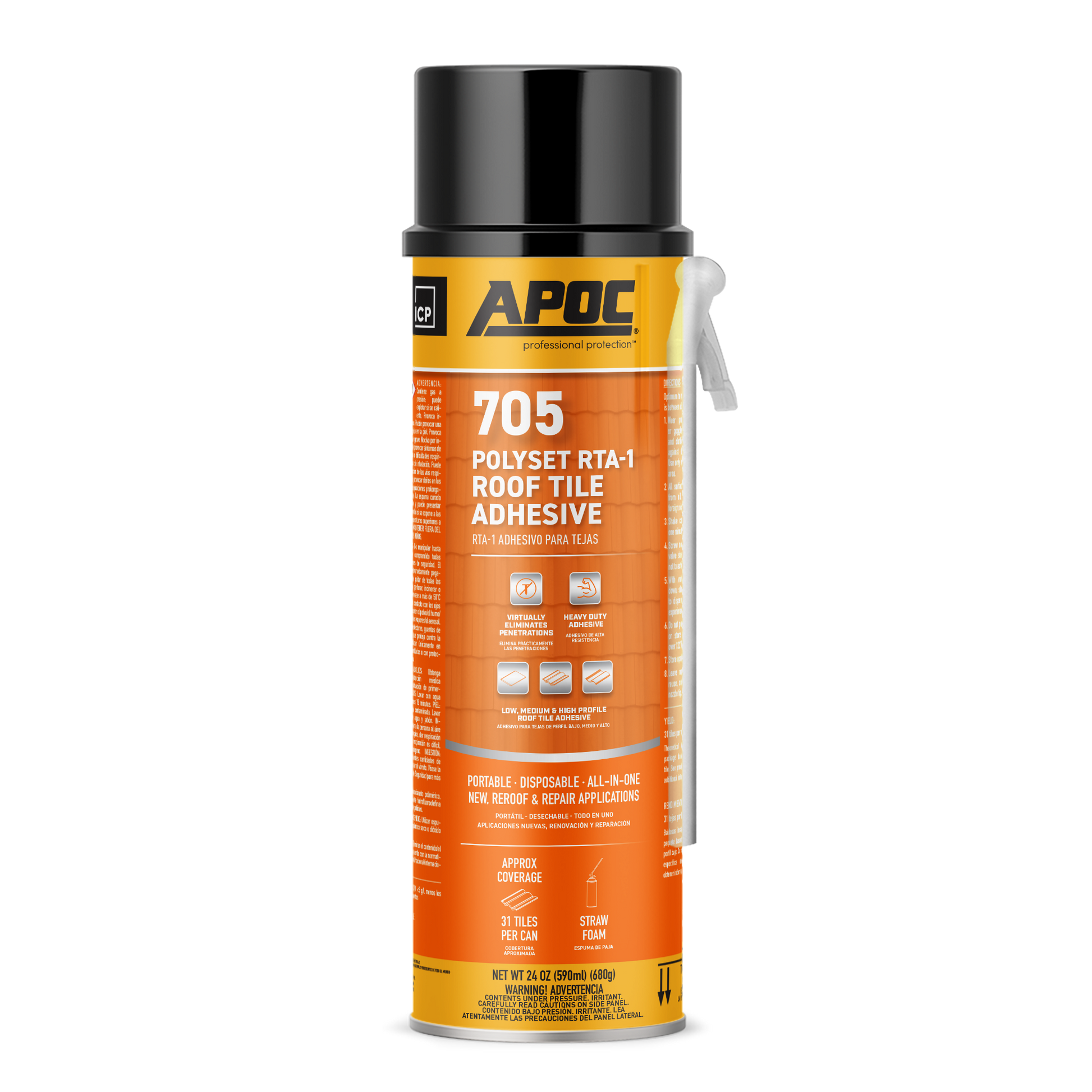 APOC 705 POLYSET RTA-1 ROOF TILE ADHESIVE APOC 705 POLYSET RTA-1 ROOF TILE ADHESIVE